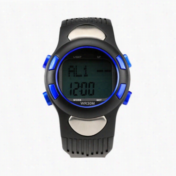 New Itness 3d Sport Exercise Watch Pu1se Heart Rate Monitor And Pedometer Calkrise Counter