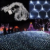 White 200 LED Net Mesh Decorative Fairy Lights Twinkle Lighting Christmas Wedding Party US"110V