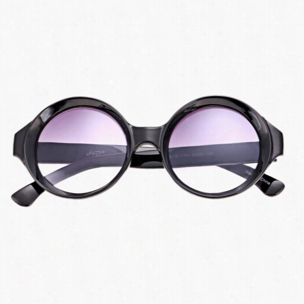 Vintage Tyle Unisex Round Goggles Sunglasses Glasses Eyewear Plastic Form
