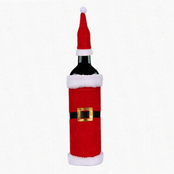 Chrisymsa Snowman Wine Bottle Cover Wrap Christmas Decorations Holida Decor