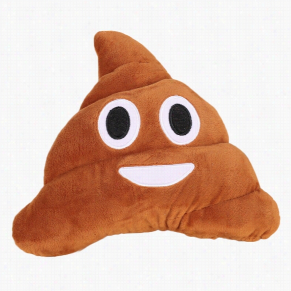 Cute Toy Funny Emoji Desiggn Cushion Poo Shape Pillow Stuffed Doll Gift Hot