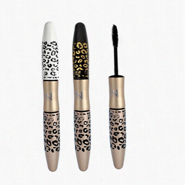 Leopard Waterproof Lengthening Extension Eyelash Eye Lah Tran Splanting Gel Fiber Mascara Amkeup