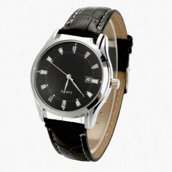 New Furnish With Men "men's Quartz Wrist Wwatches With Uto Date Display Function