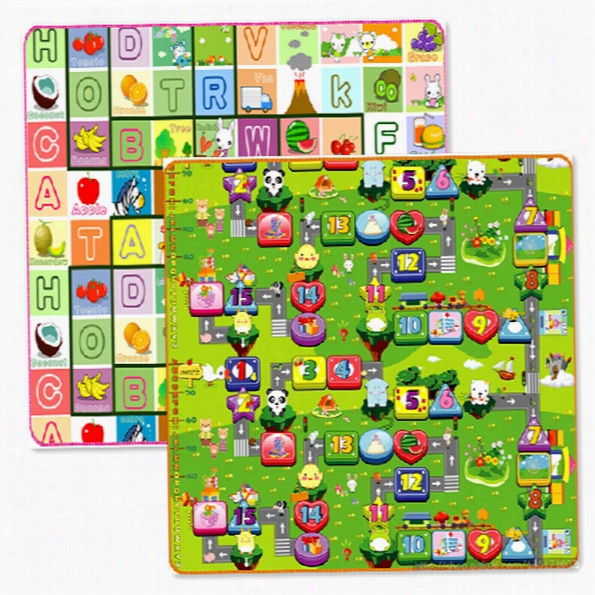 New Thicken Bab Y Letteer Crawling Mat Cllimb Blankett Creeping Puzzle Pad