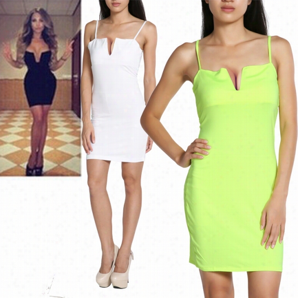 New Women's Hot Sexy Slim Fit Cocktaill Bodycon Bandage Dress Clubwear Evening Dress