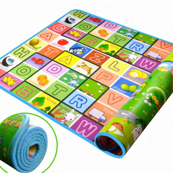 Playing Carpet Puz2le Pad Baby Waterproof Crawl Mat 1.8x2m Thicken Soft