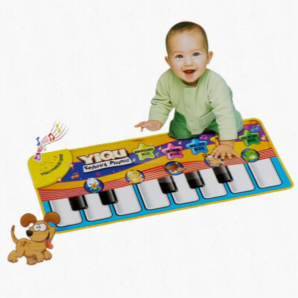 High Qualityfashion Musical Touch Keyboard Singing Carpet Mat Funny Musical Animal Keyboqrd Piano Toy