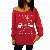 New Ladies Womens Christmas Xmas Winter Hoodie Sweatshirt Jumper Sweater Pullover Tops T-shirt