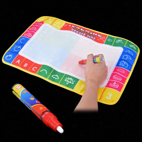 Wa Ter Drawing Toys Mat&1 Magic Pen"water Drawing Board Baby Play