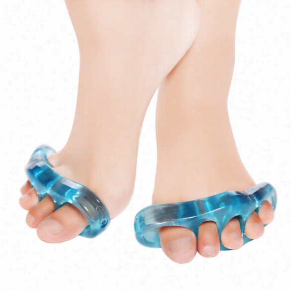 Acevivi Silicone Toe Separators St Retchers Strai Ghtener Alignment Bunion Foot Pain Relief