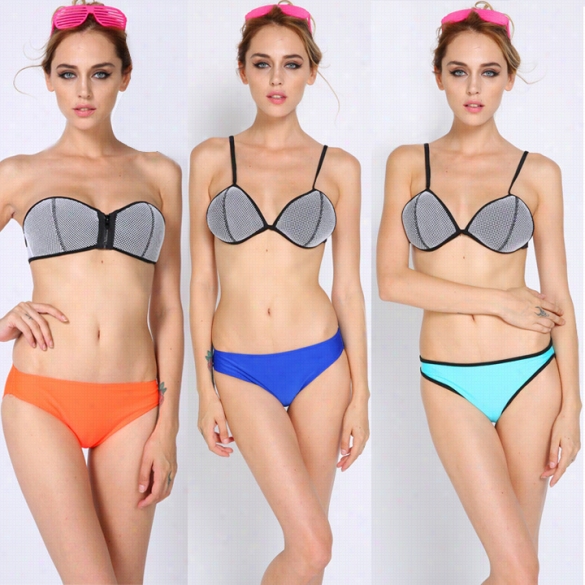 Hotsale Unique  Lady  Girl Women Sexy Swimwear Bkiini Swimsuits Bandau Ladies Beachwear