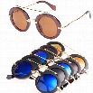 Hot Sale Retro Women Ladies Round Plastic Frame Eye Glasses Sunglasses