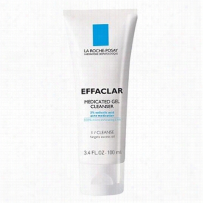 L A  Roche Posay Effacla Medicated Gel Cleanser