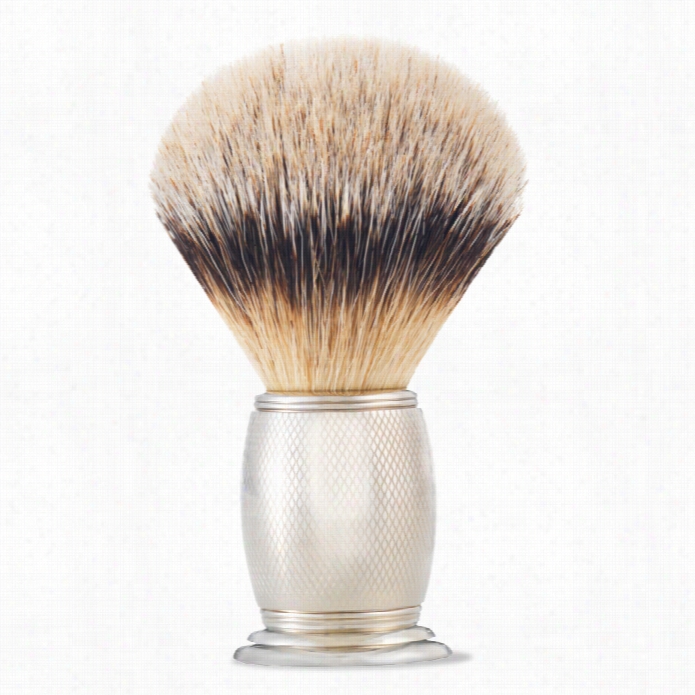 The Art Of Shaving Thicket Engraved Silvertip Shaving Brush