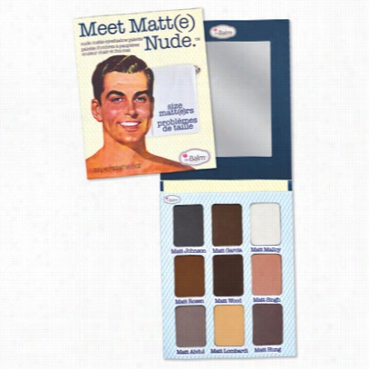 Thebalm Meet Matt(e) Nude Eyeshadow Palette