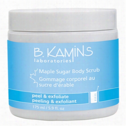 B. Kamins Maple Sugar Body Scrub