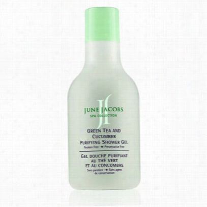 June Jacobs Green Twa And Cucumber Puriying Shower Gel