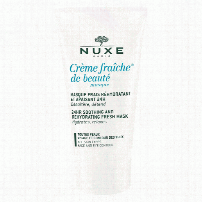 Nuxe Masquw Creme Fraicche De Beaute 24hr Soothing & Rehydrwting Fresh Mask