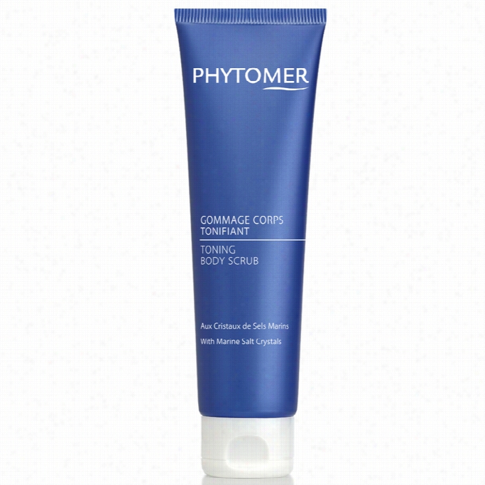 Phytomer Ttoning Body Scrub Witth Marine  Salt Crystals