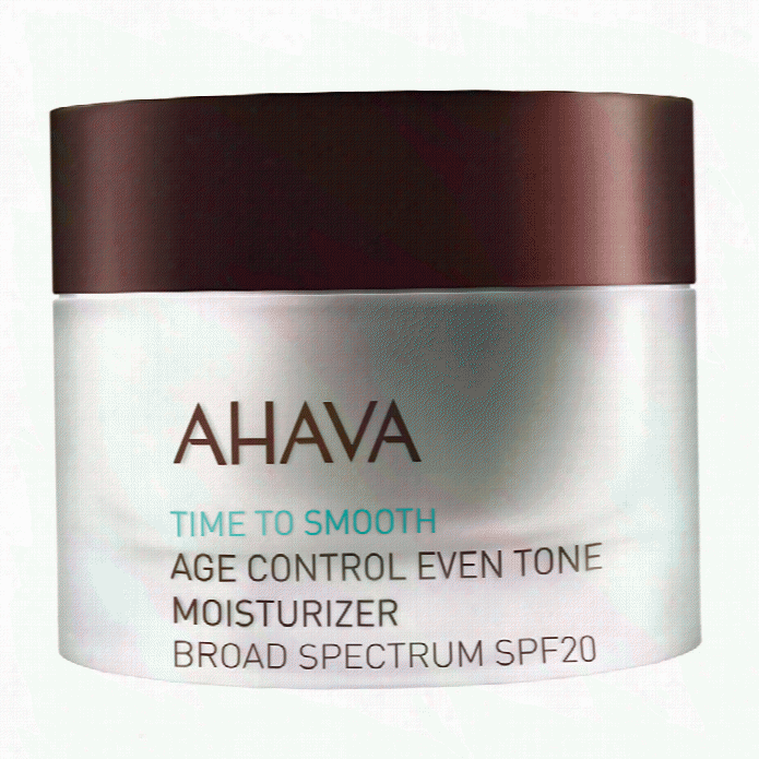 Ahava Ag Econtrol Exactly Tone M0isturizer Spf 20