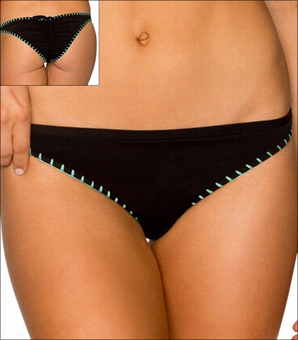 B Sim Edgy Noir Swimwear Bottom Bikini Style 16-edno-l48