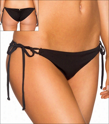 B Swim Noir Swimwear Obttom Bikini Style 16-noir-l15