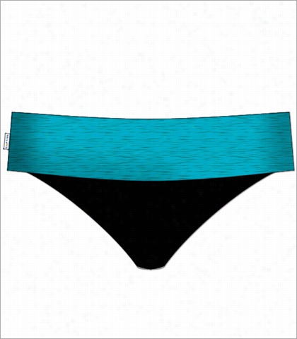 Captiva Pier Texture Turquoise Folded Hip Hugger Style 3311243