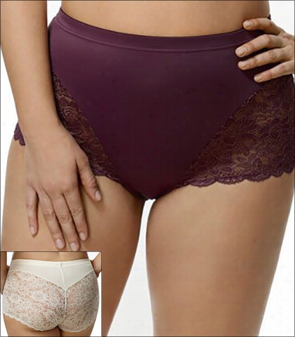 Elila Stretch Lacd Cheeky Panty 3311