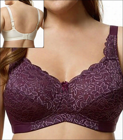 Elila Spread Lace Soft Cup Bra 1607