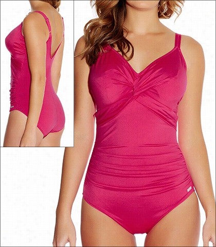 Fantasie Swim Versailles Underwire Twist Ffont Control One Piece Style 5754-brk