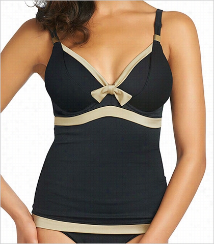 Underwire Plunge Tankini Top 5 811