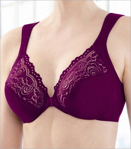 Glamorise Elegance Front Close Underwire Bra Style 1245