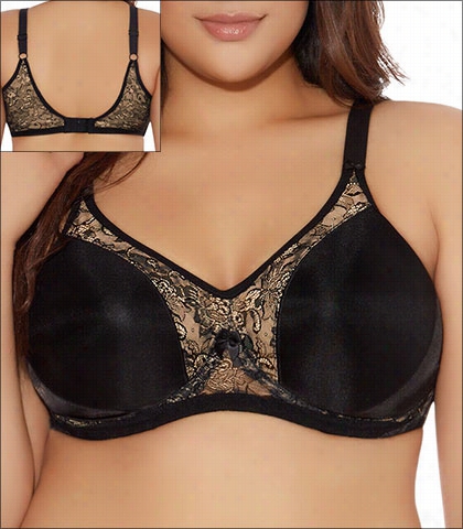 Goddess Yvette Ban Ded Underwire Bra Style 6750-blk