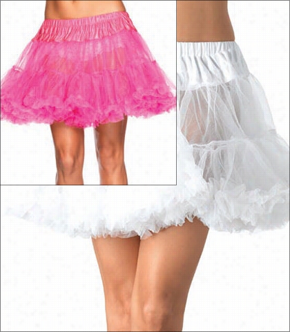 Leg Avenue Petticoats Accessory Petticoat St Yle 8990-npnk