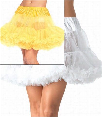 Leg Avenue Petticoats Accessory Petticoat Style 8990-yel