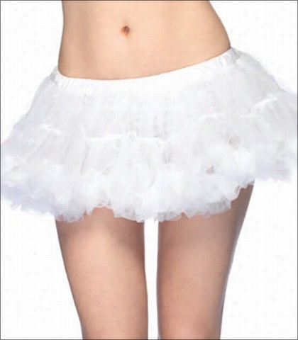 Leg Avenuep Etticoats Accessory Petticoat Style 8993-wht