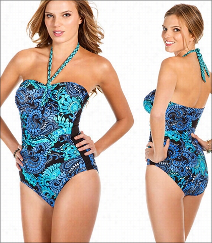 Miraclesuit Bonita Halter One Piece Diction 4 49934