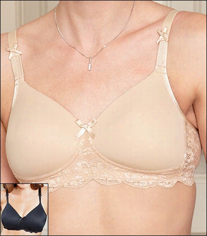 Royce Georgia Wire-free Post Surgery Pocketed T-shirt Bra 886p