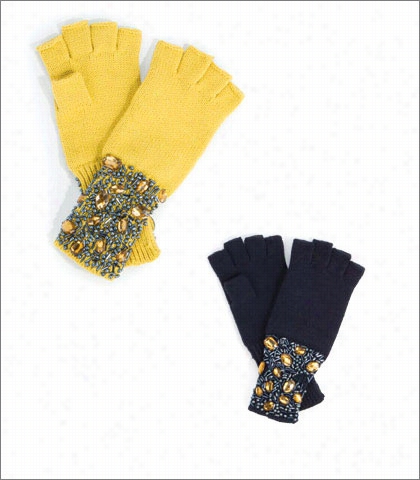 San Diego At Company Knit Fingerless Gloves Style Kng3146