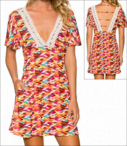 Sunsets Bright  Side Swimwear Accessory Dress Style 16-brsi-946