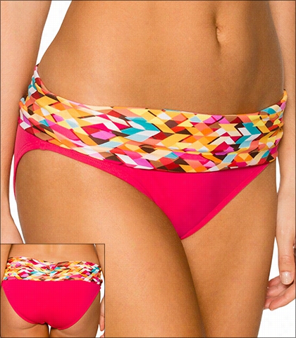 Sunsets Bright Side Swimwea Rbottom Brief Style 16-brsi-27b