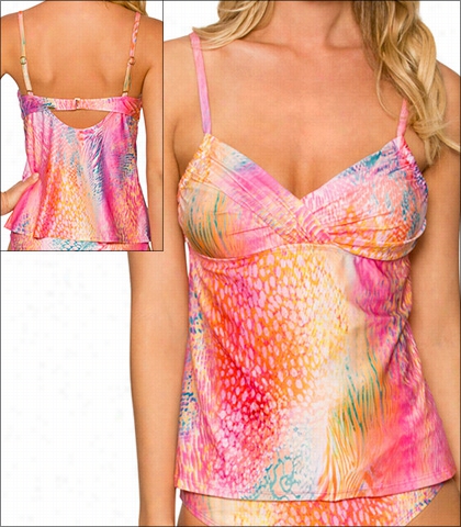 Sunests Chaarmed Swiimwear Top Tankini Diction 16-char-89t