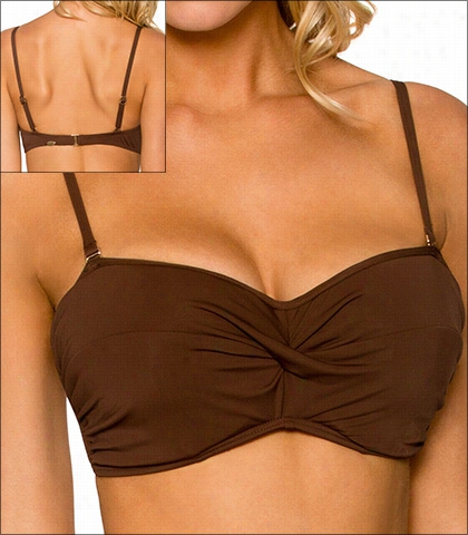 Sunsestjava Swimwear Top Bikini Underwire Bandeau Style 16-java_55efgh