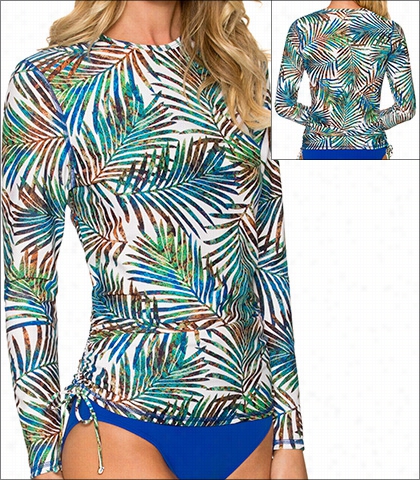 Sunsets Palmera Swimwear Accompaniment Top Style 16-para-960