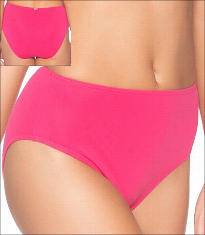 Sunsets Pink Rosette Swimwear Bottom Brief Style 16-piro-30b