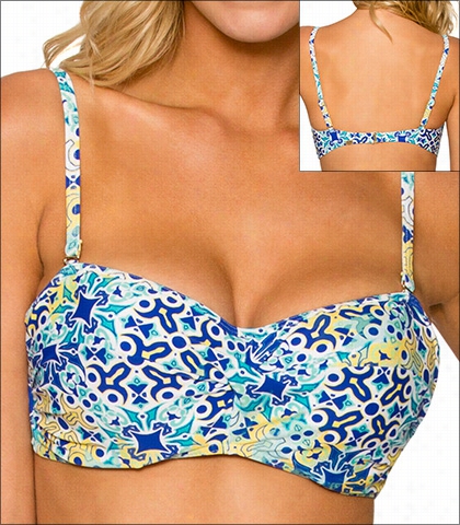 Sunsets Seville Swimwear Top Bikini Underwire Bandeau Style 16-sev-i55efgh