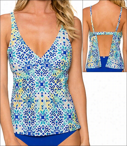 Sunsets Seville Swimwear Crop Tankini Underwire Style 16-sevi-86t