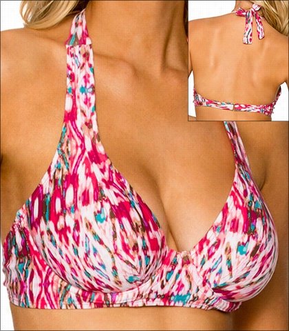 Sunsets Veranda Swimwear Top Bikini Style 16-verd-51efgh