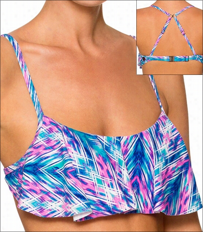 Swim Systems Cascade Swimwear Top Bikiniu-nderwire Style 16-casc-a633