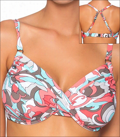 Swim Systems Coconut Grove Swimwear Top Bikini-underwire  Style 16-cogo-a794